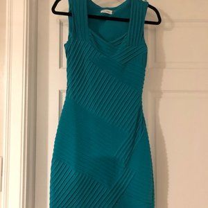 Calvin Klein Teal Bodycon Dress
